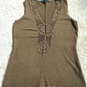 Crochet Neck Tank
